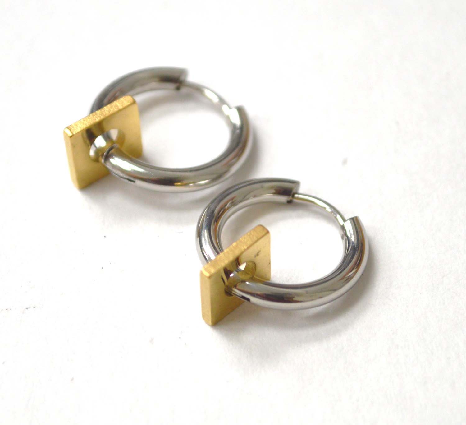 Hoop Stainless Steel Earrings 83-903