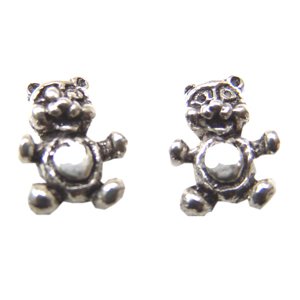 Teddy Bear Stud Earring 53-5012