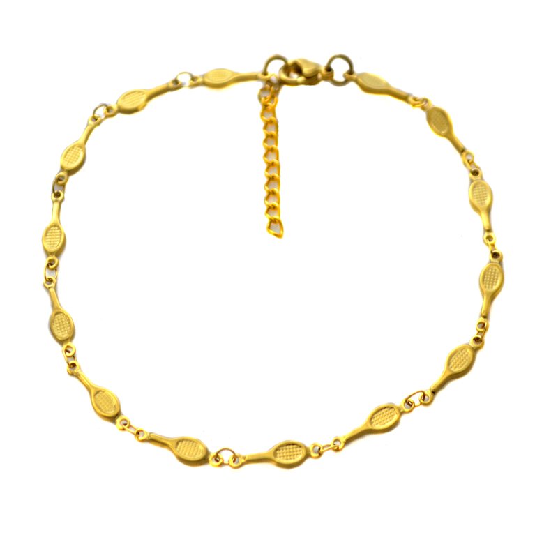 GOLD RACKET Anklet 82-188G