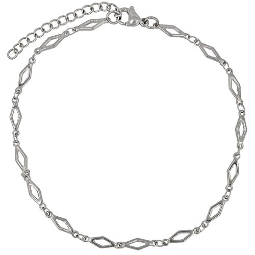 Diamond Cut Out  Anklet 82-178