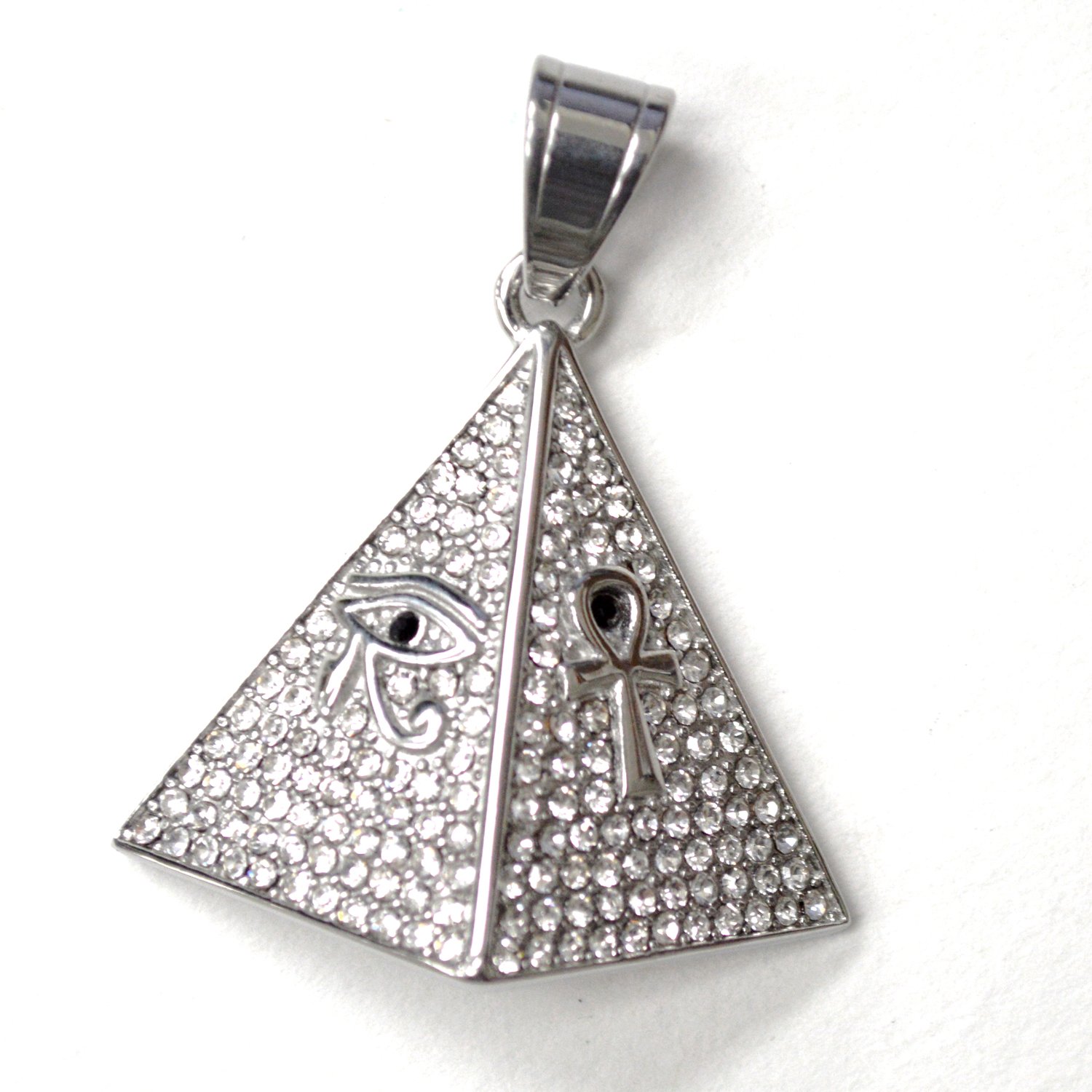 Pyramid Stainless Steel Pendant 86-2602S