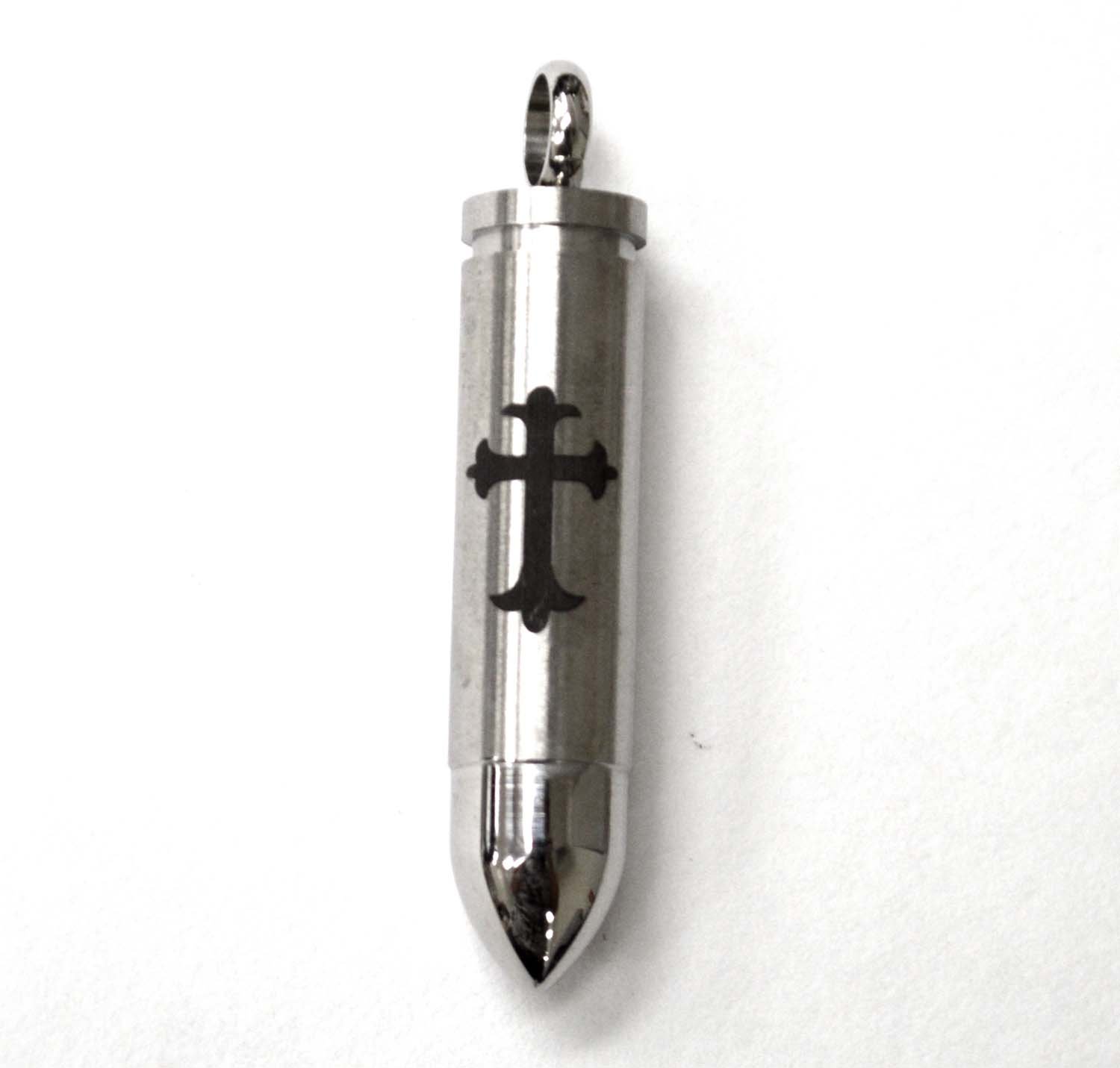 Bullet Stainless Steel Screw Top Pendant 86-2478S