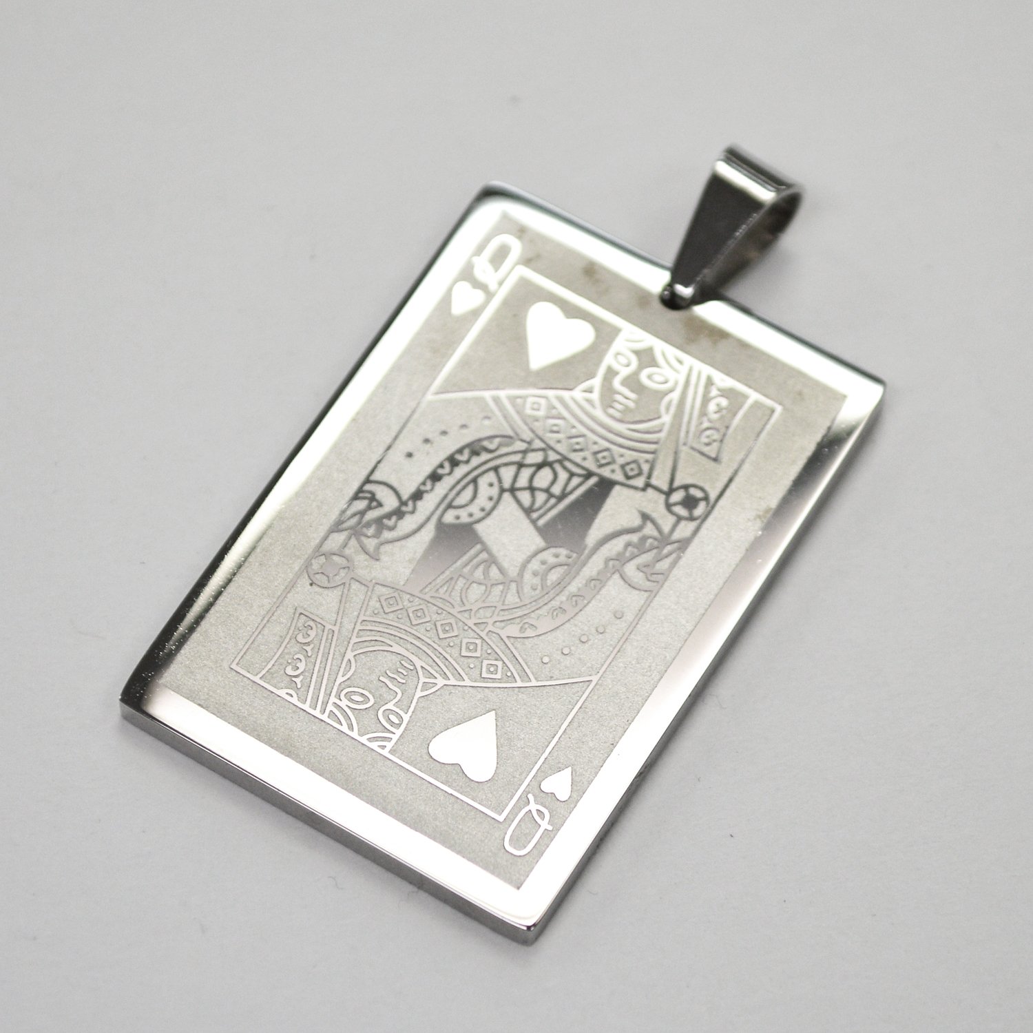 Queen Playing Card Pendant 86-2307-Q