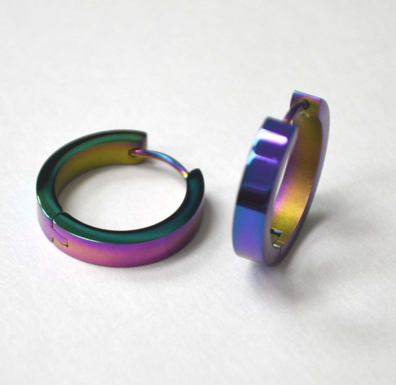 Rainbow Huggies Earring 83-723-Rbw-4