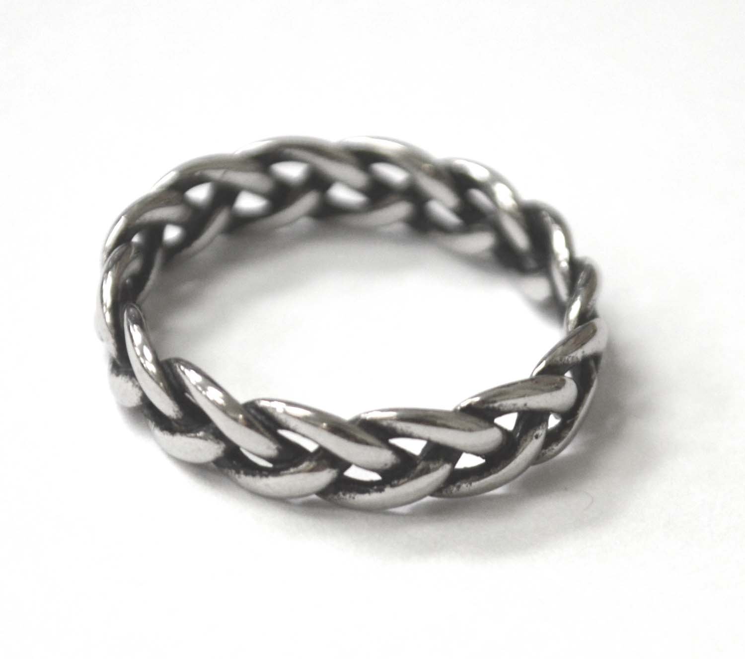 Braided Stainless Steel Ring 81-1507S