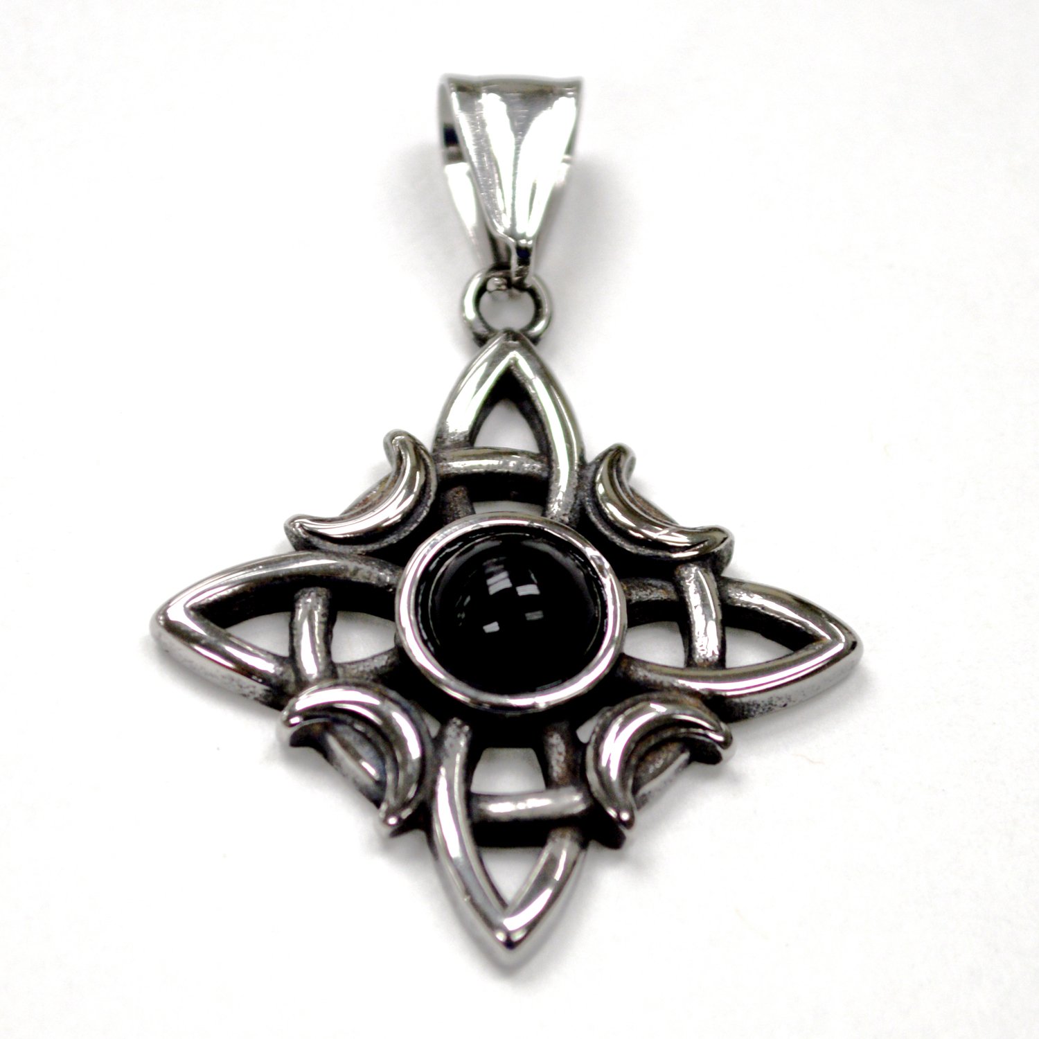 Witch Knot Stainless Steel Pendant 86-2951