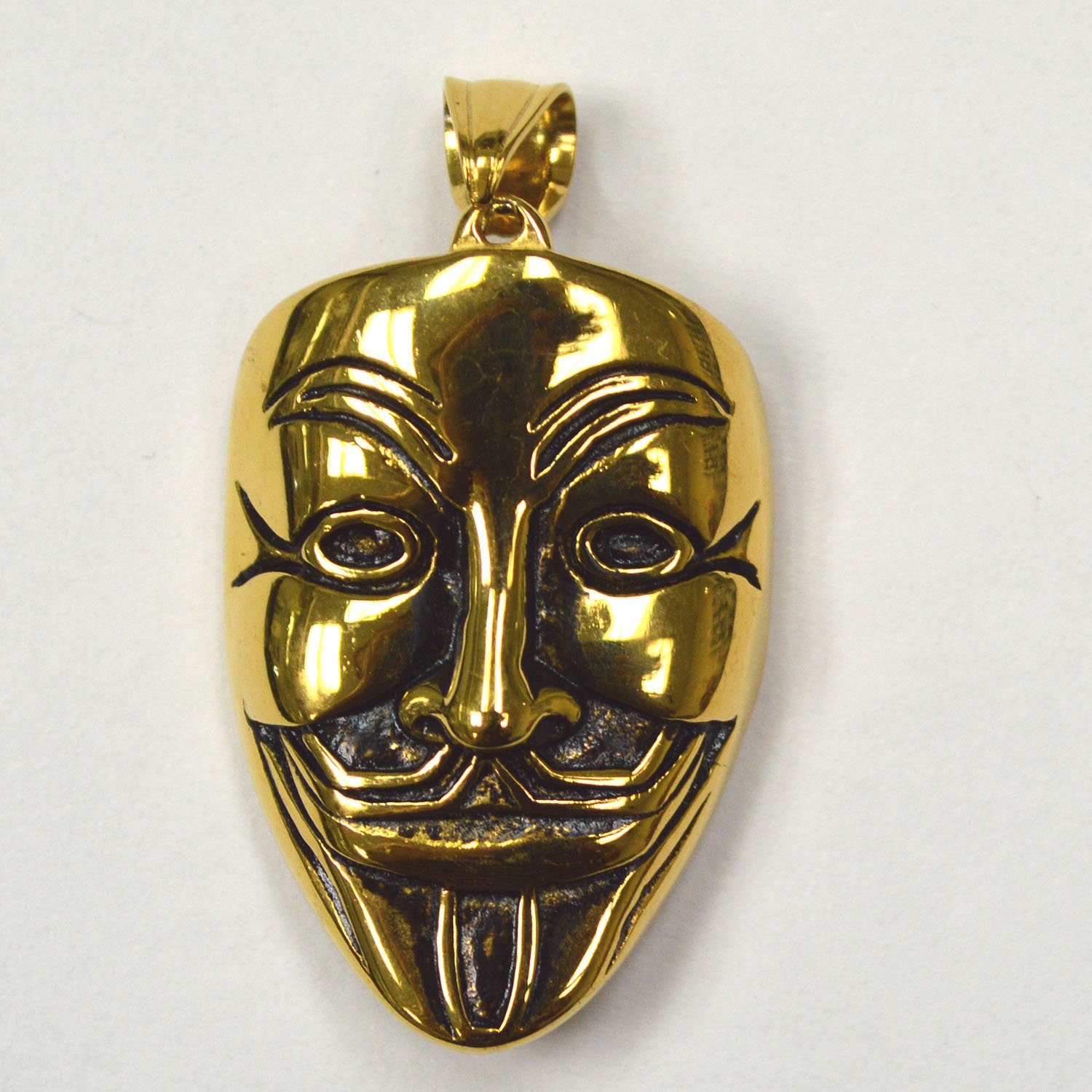MASK Gold Plated Pendant 86-1946G