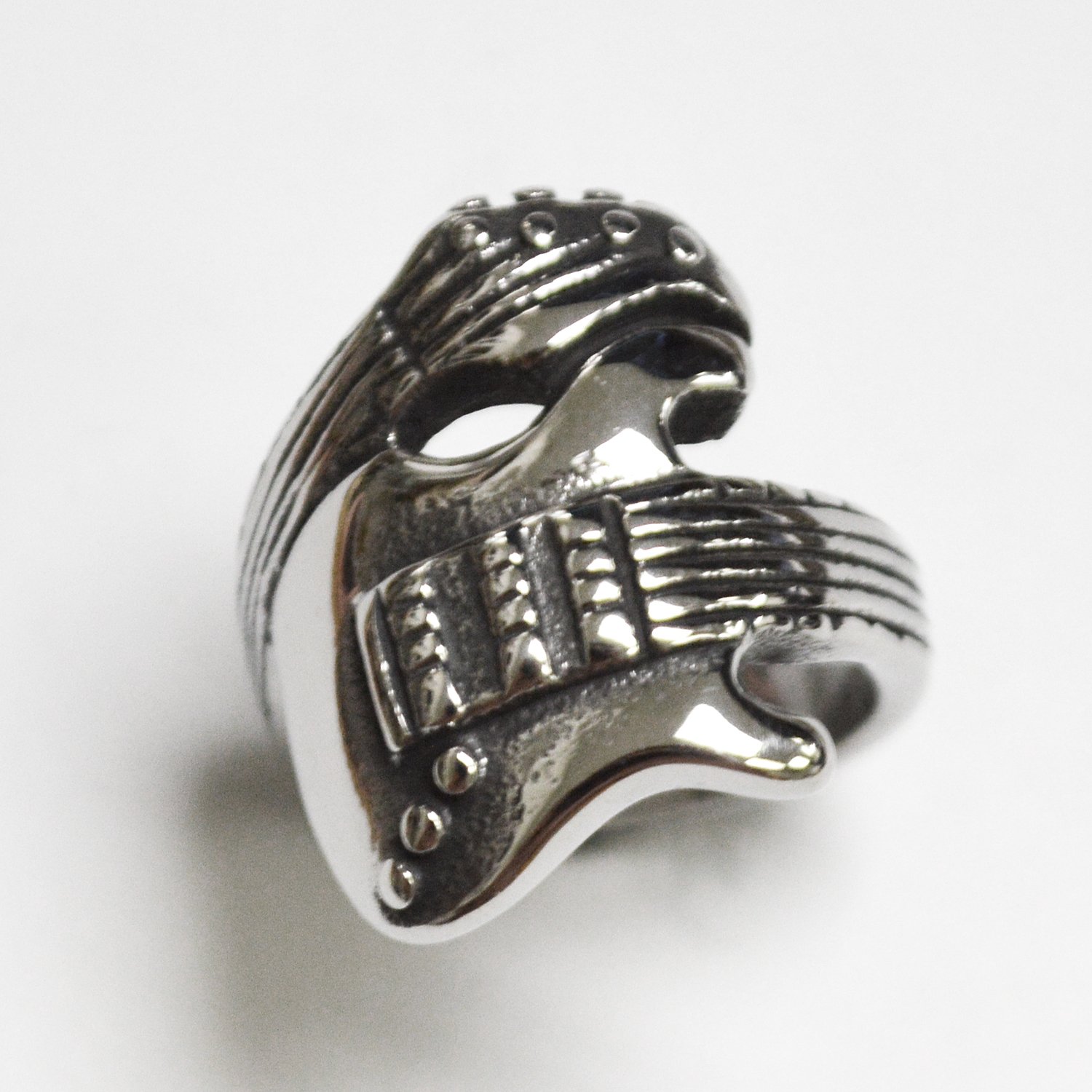 guitar Stainless Steel Ring 81-1413