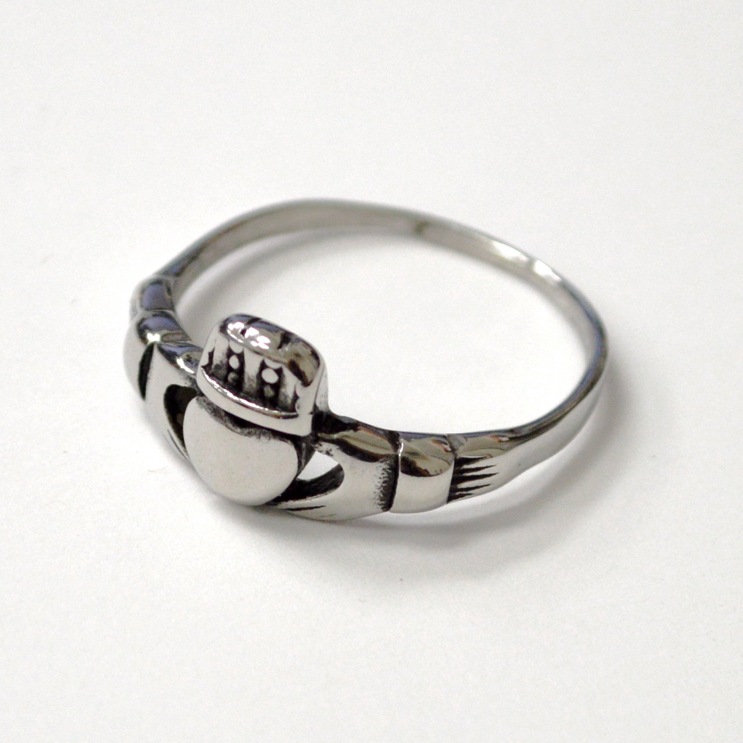 Claddagh Stainless Steel Ring 81-1819