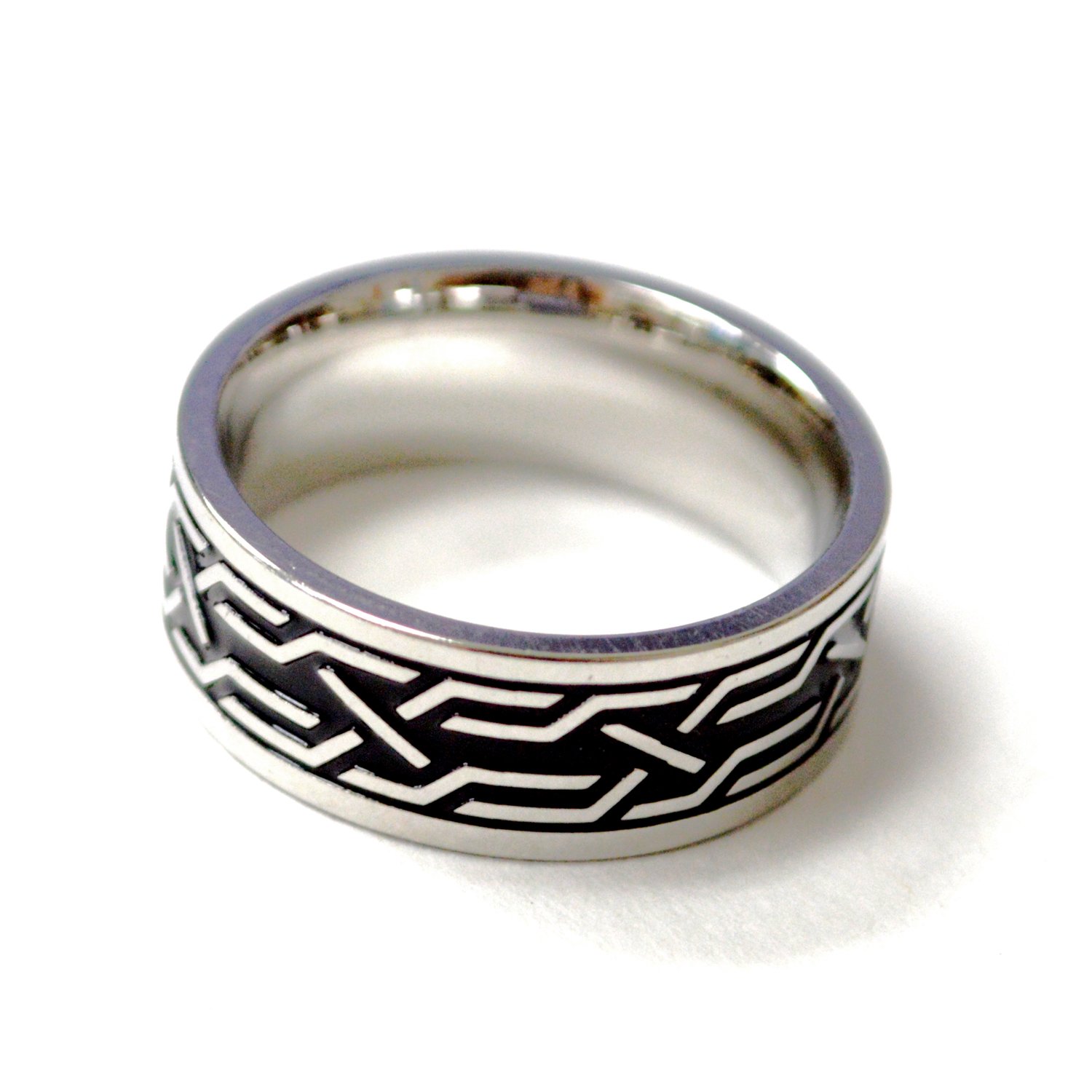 Celtic Knot Stainless Steel Ring 81-1794
