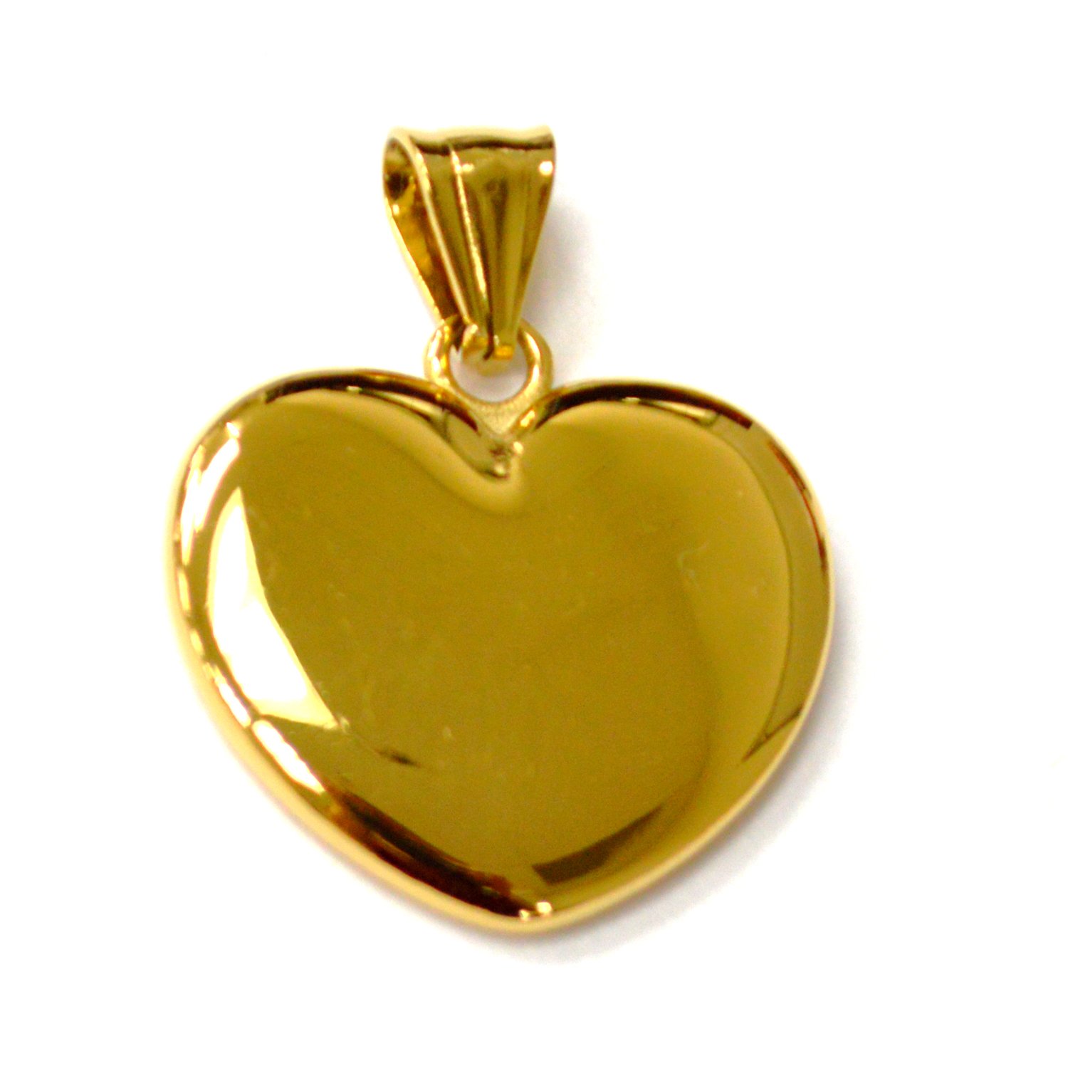 Heart Gold IP Plated Pendant 86-2934G