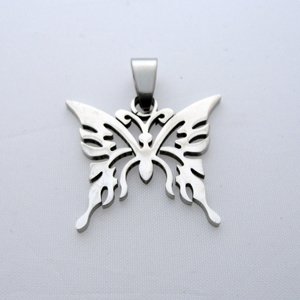 Butterfly Stainless Steel Pendant 86-274