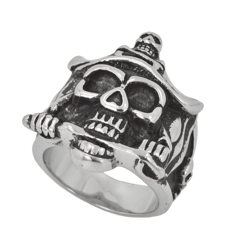 SKULL RING (24x28mm) 81-715