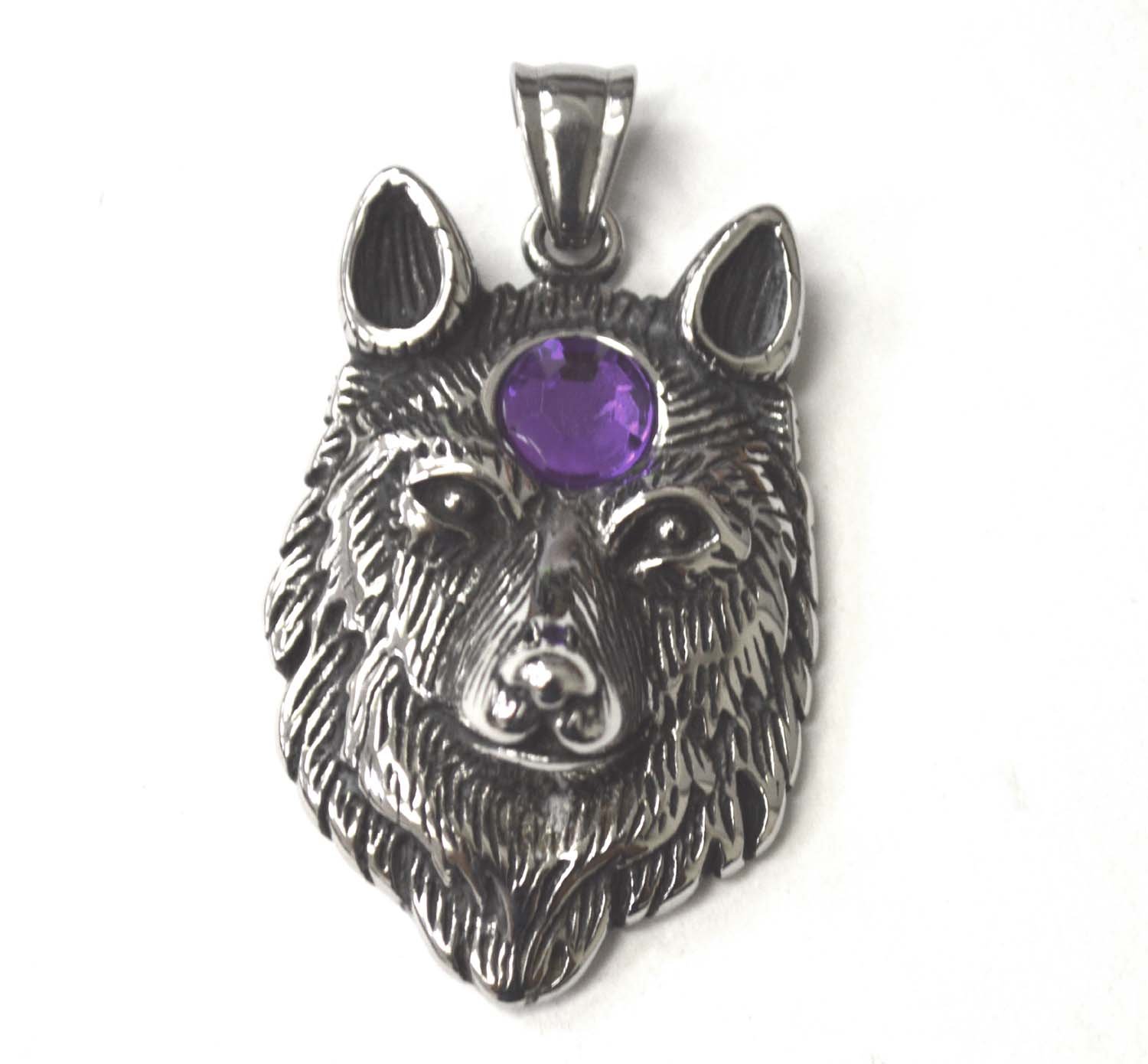 Fox Head Stainless Steel Pendant 86-2393