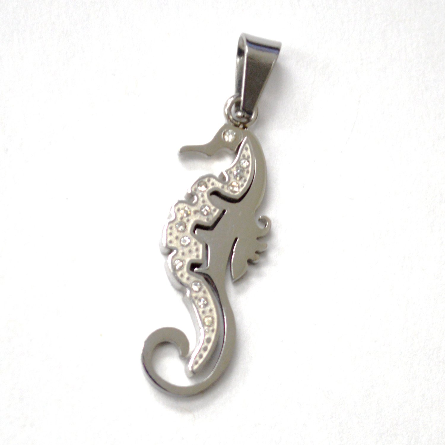 Seahorse Stainless Steel Pendant 86-3051