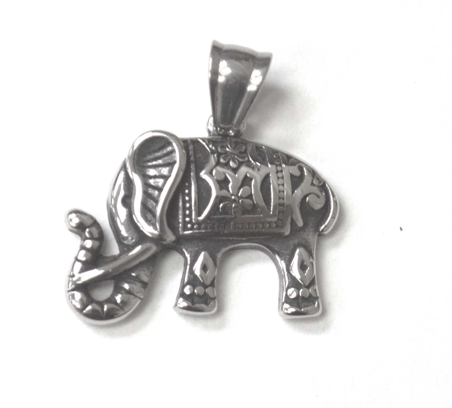 Elephant Stainless Steel Pendant 86-2456S