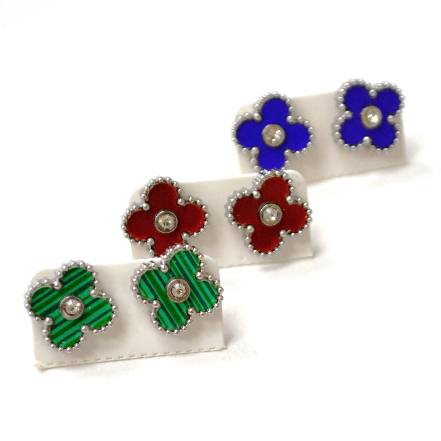 Designer's Inspired Stainless Steel Earrings 83-966S