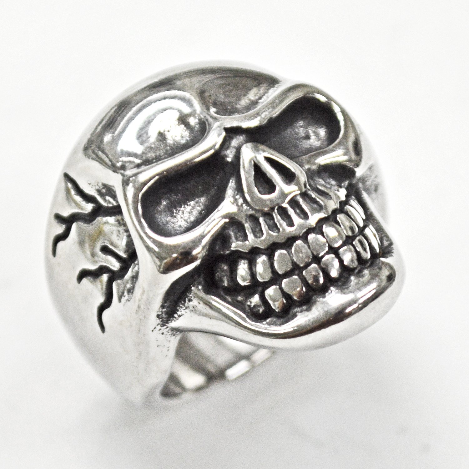 SKULL HEAD RING (20x25mm) 81-742