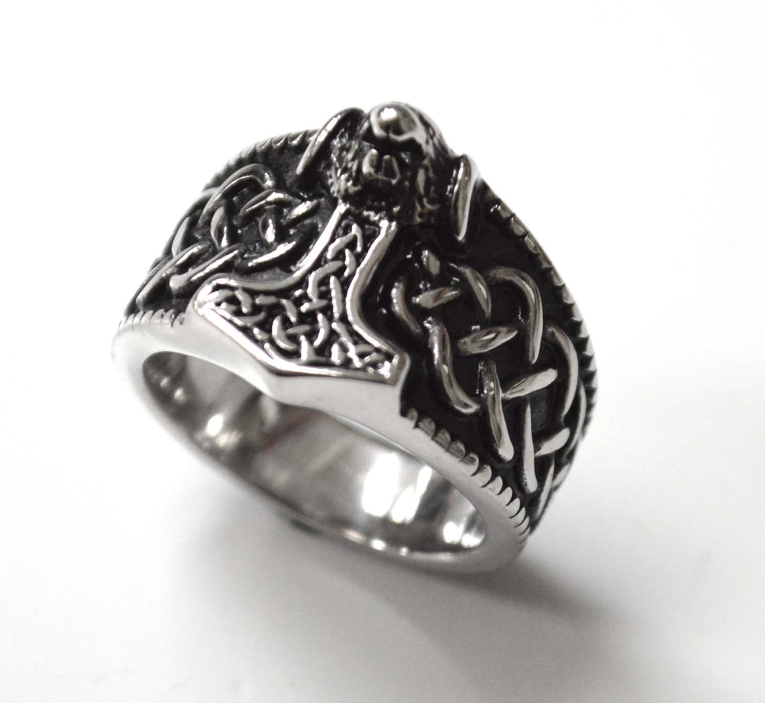 Thor's Hammer Stainless Steel Ring 81-1521