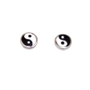 Ying and Yang Stud Earring  53-5088