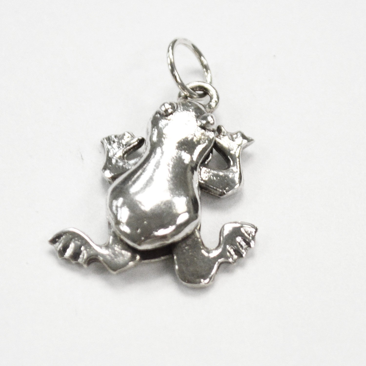 Movable Frog Pendant Sterling Silver 561190
