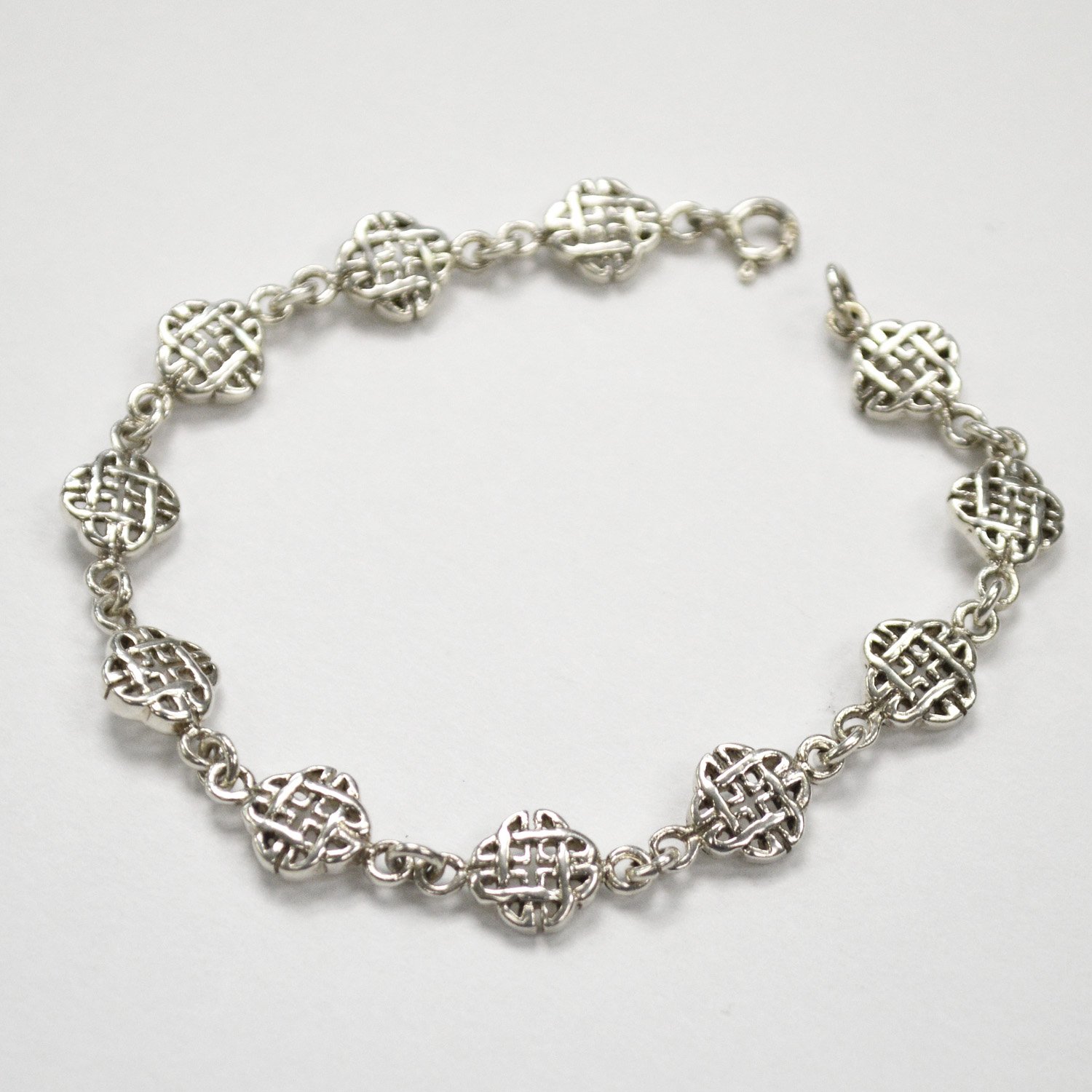 Celtic Design Sterling Silver Bracelet 54-2004