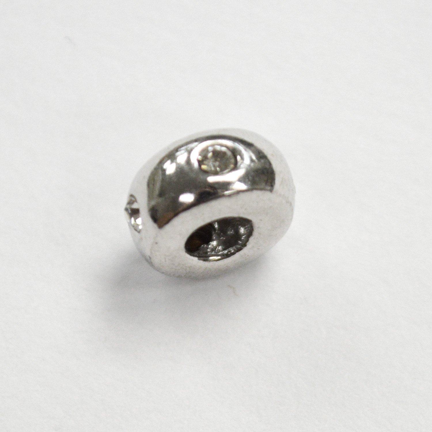 CZ Stone Pendant Sterling Silver 562090