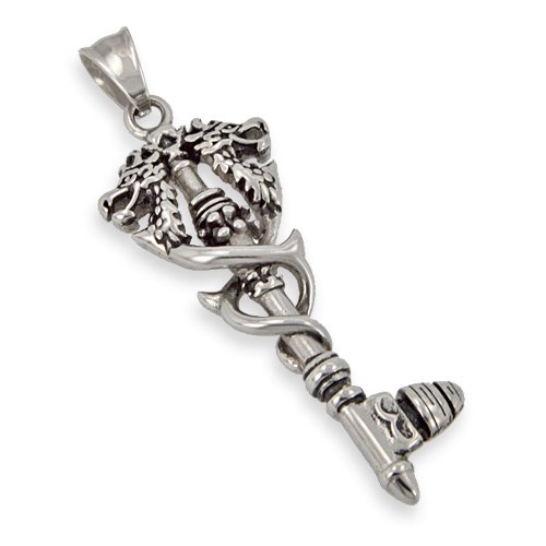 Dragon Key Stainless Steel Pendant 86-1641
