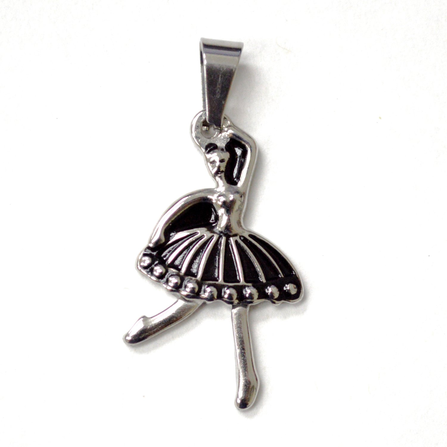 Ballerina Stainless Steel Pendant 86-3072S