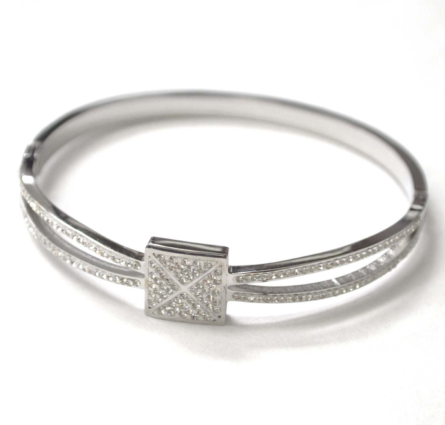 Designer Inspired Stainless Steel Bangle 84-1832S