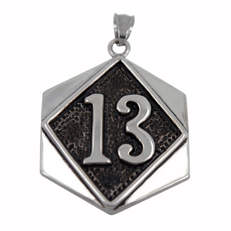 #13 Stainless Steel Pendant 86-1846