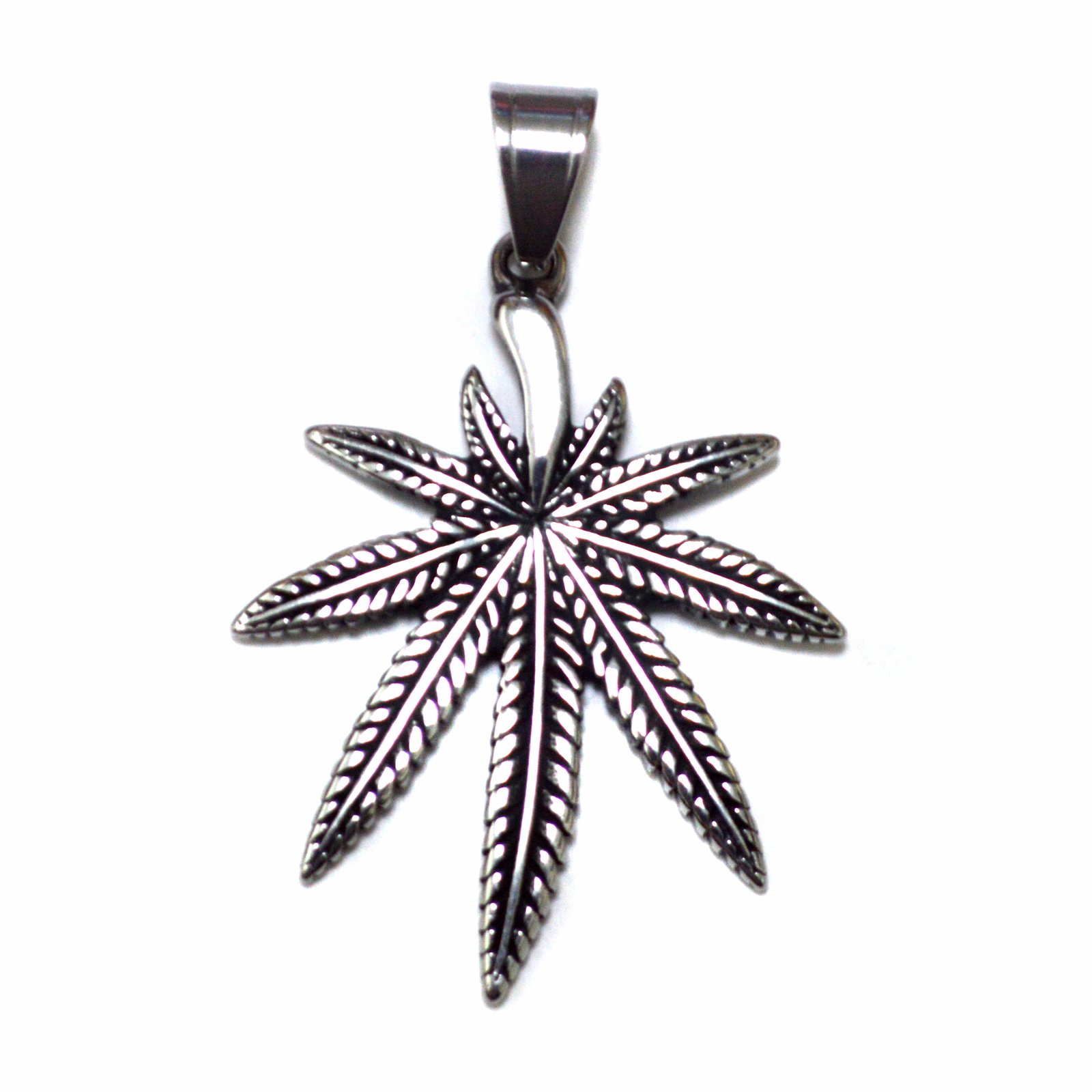 Marijuana Leaf Pendant 86-2146S-1