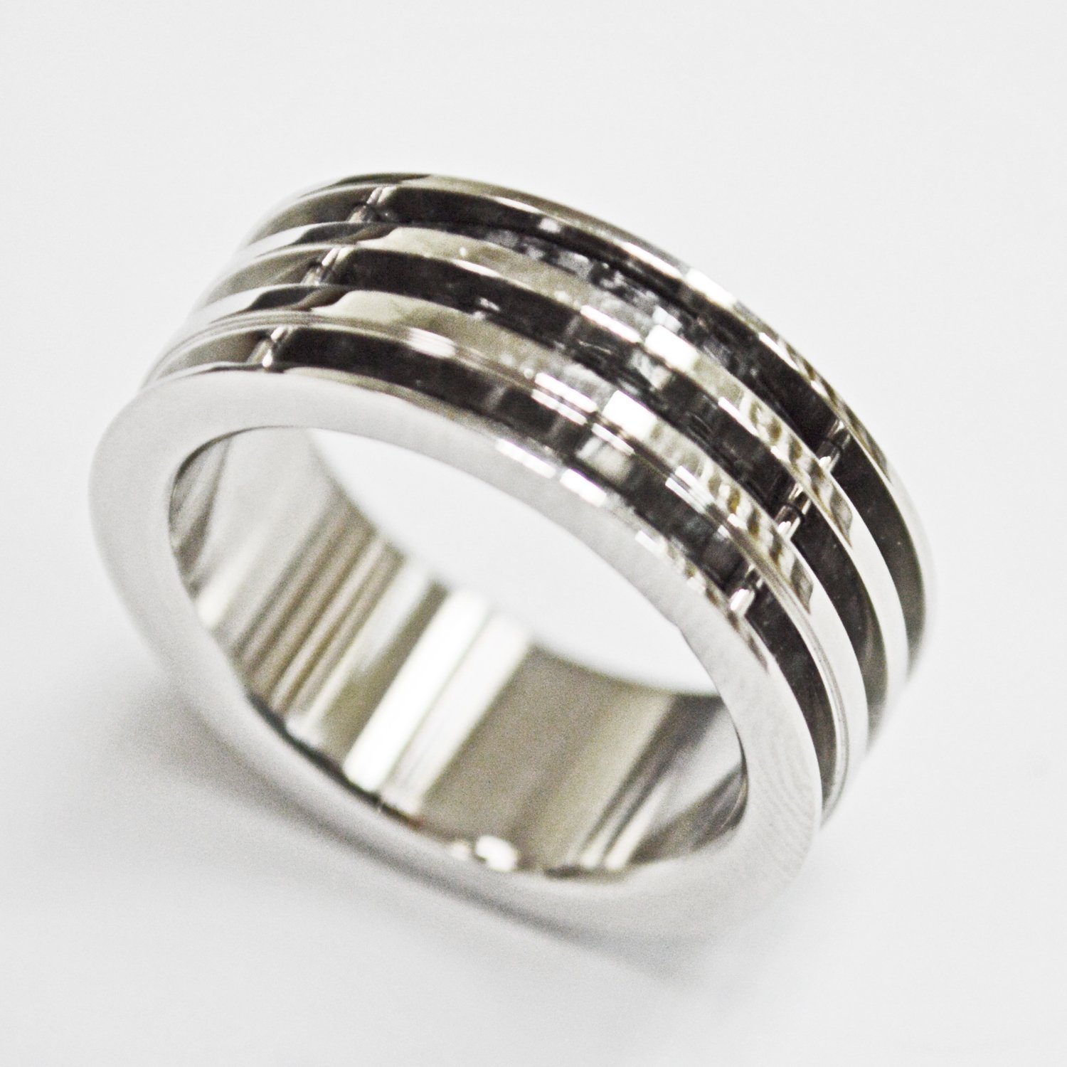 STAINLESS STEEL RING (8mm) 81-1286