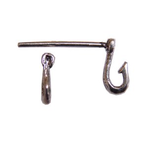 Fish Hook Stud Earring 53-5049