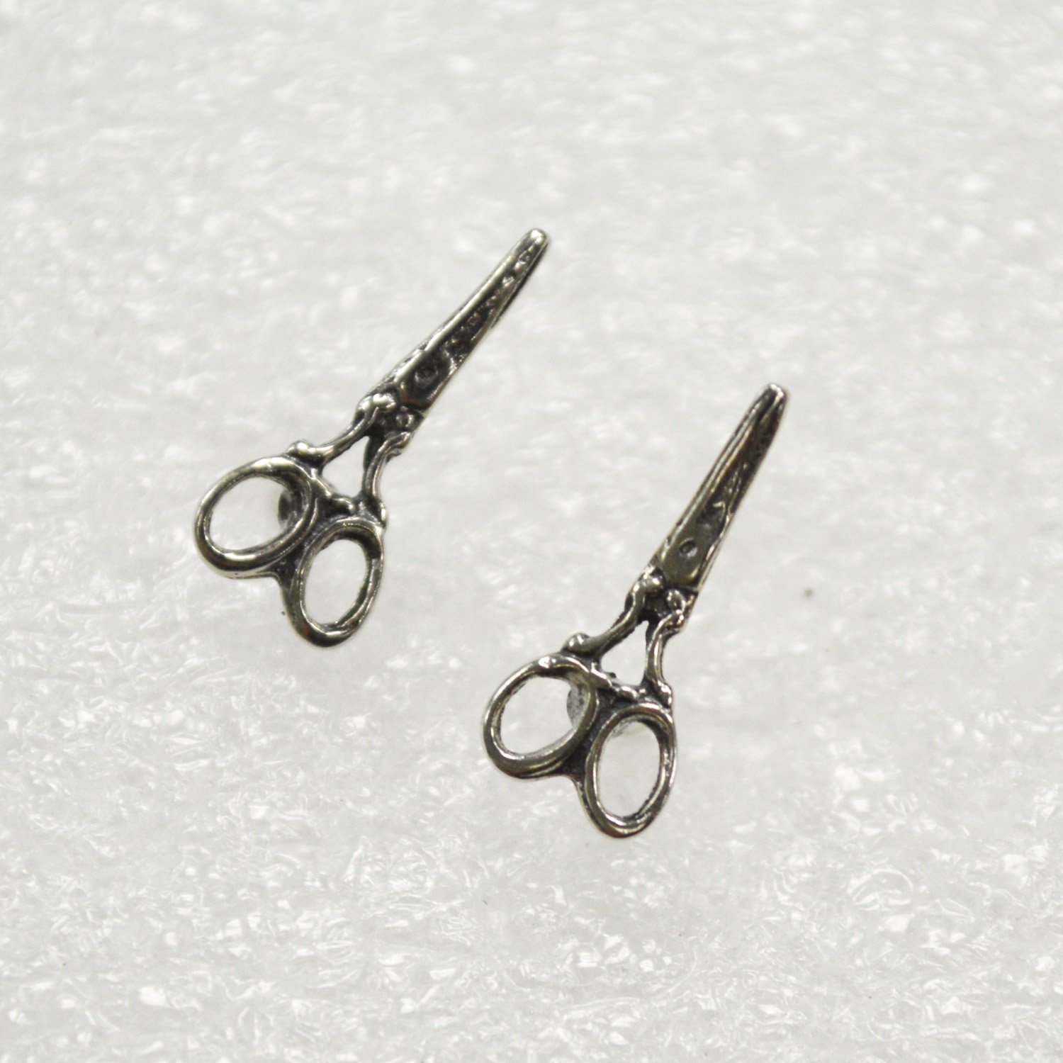 Scissor Stud Earring Sterling Silver 535220