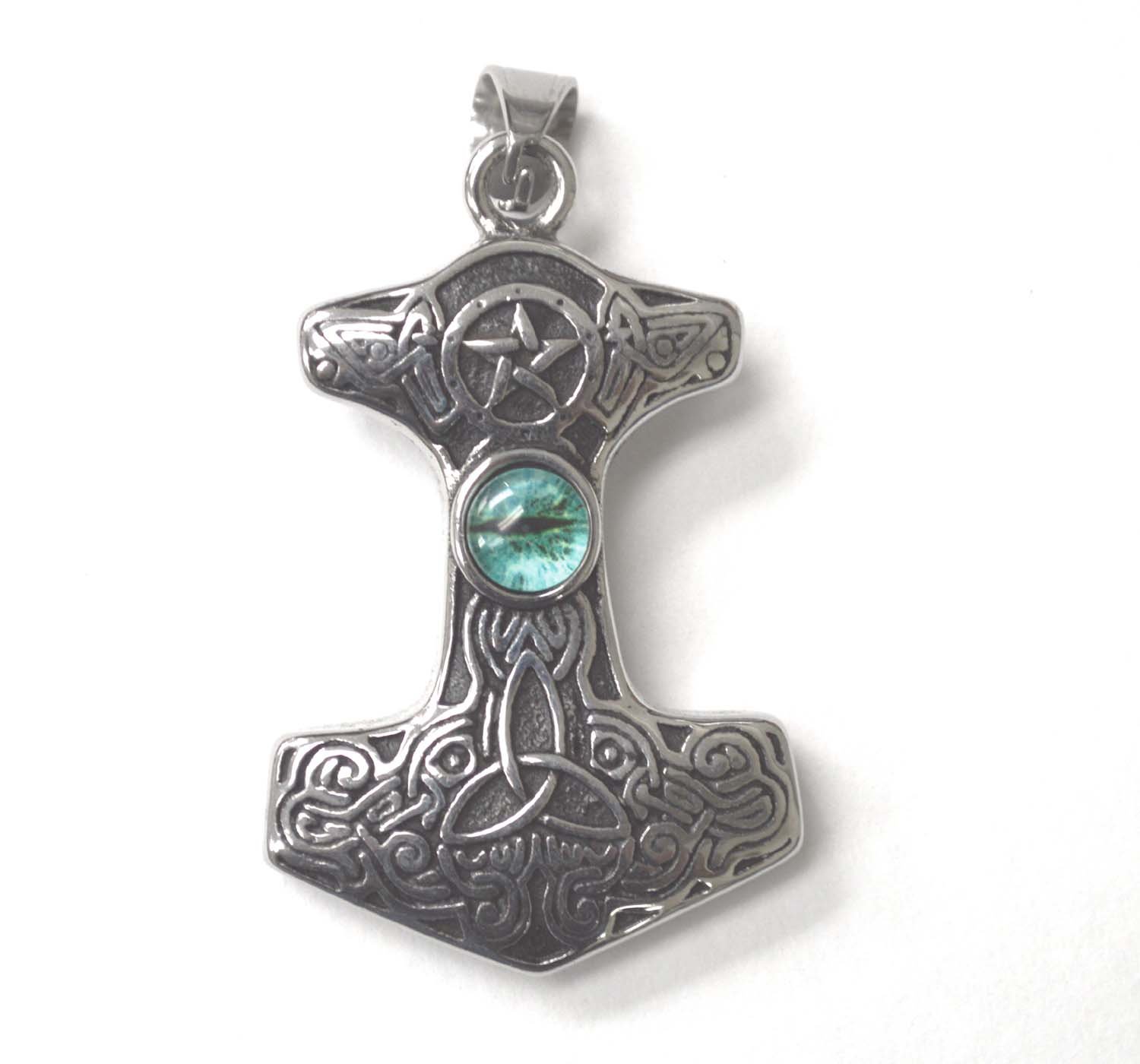 Dragon Eye Thor's Hammer Pendant 86-2551