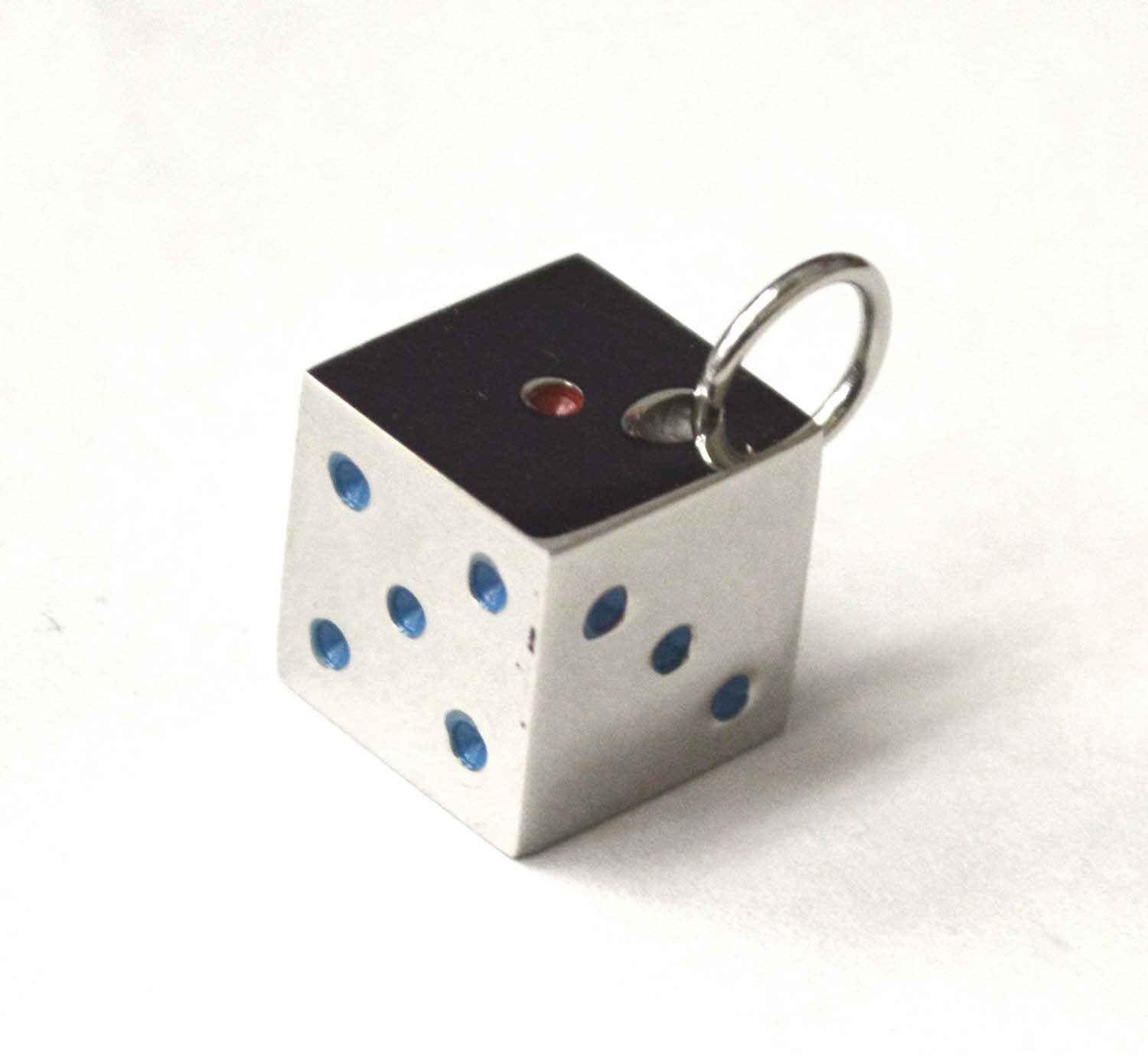 Dice Stainless Steel Pendant 86-2422