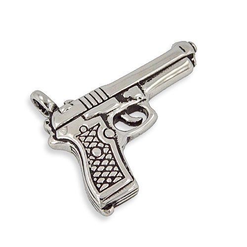 PISTOL Pendant (22x34mm)