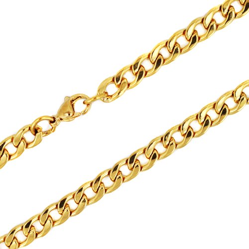 6mm Gold Curb Chains 85-162G-6