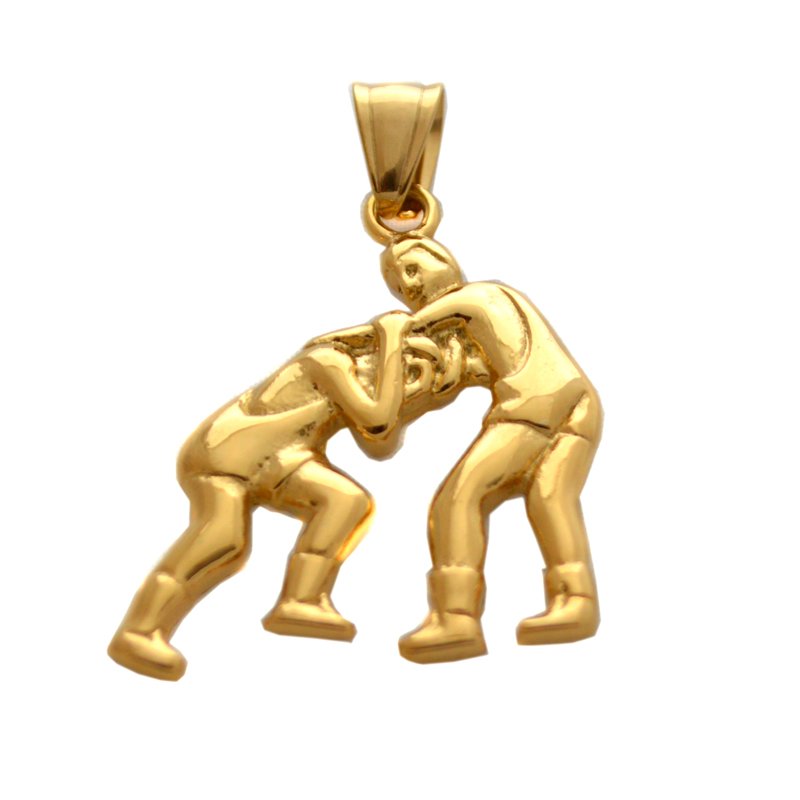 STAINLESS STEEL Gold Plated Pendant 86-1921G