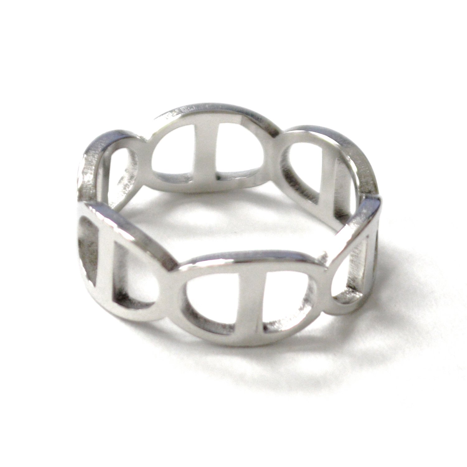 Designers Inspired Stainless Steel Ring 81-1751S