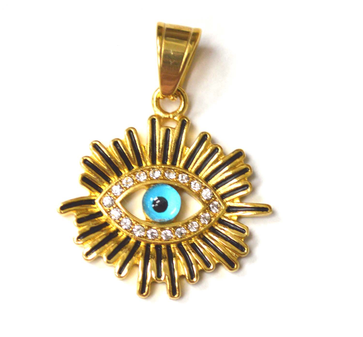 Eye of Providence Gold Plated Pendant 86-2584G