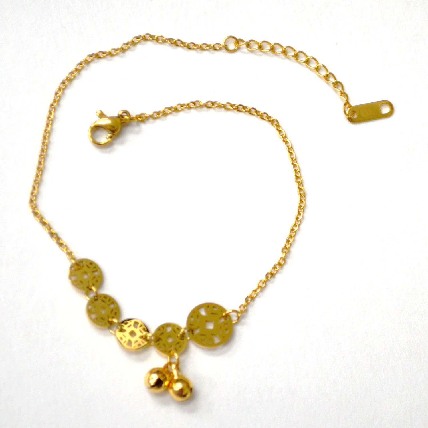 Designer Inspired Gold Plated Link 82-228G