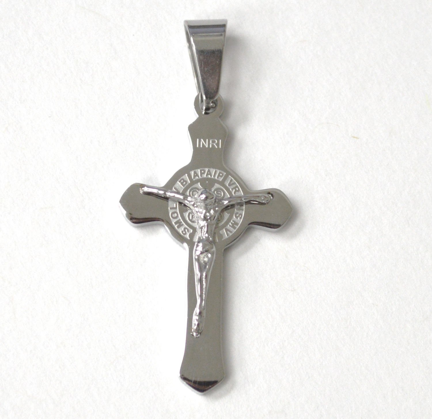San Beneto Cross Stainless Steel Pendant 86-694S