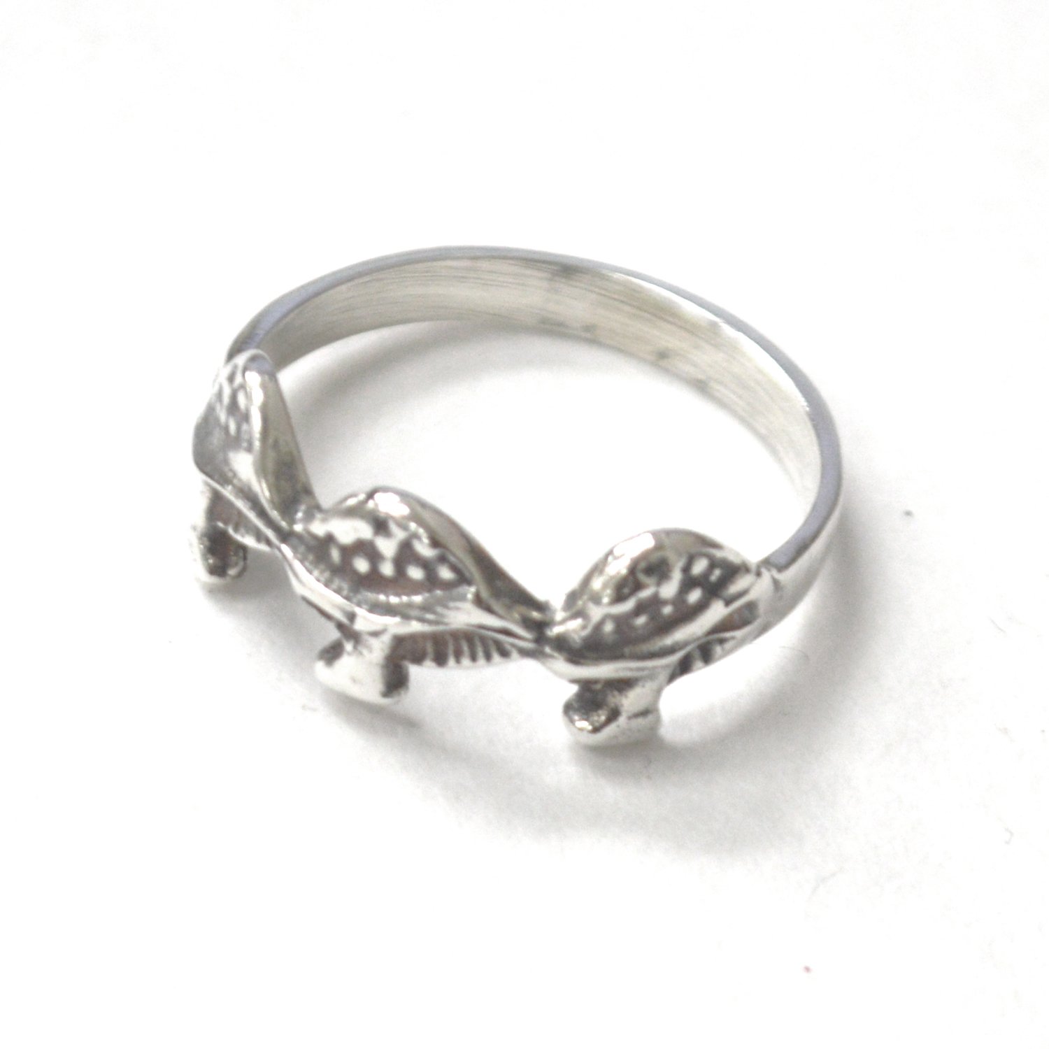 Mushroom Sterling Silver Ring 51-1147