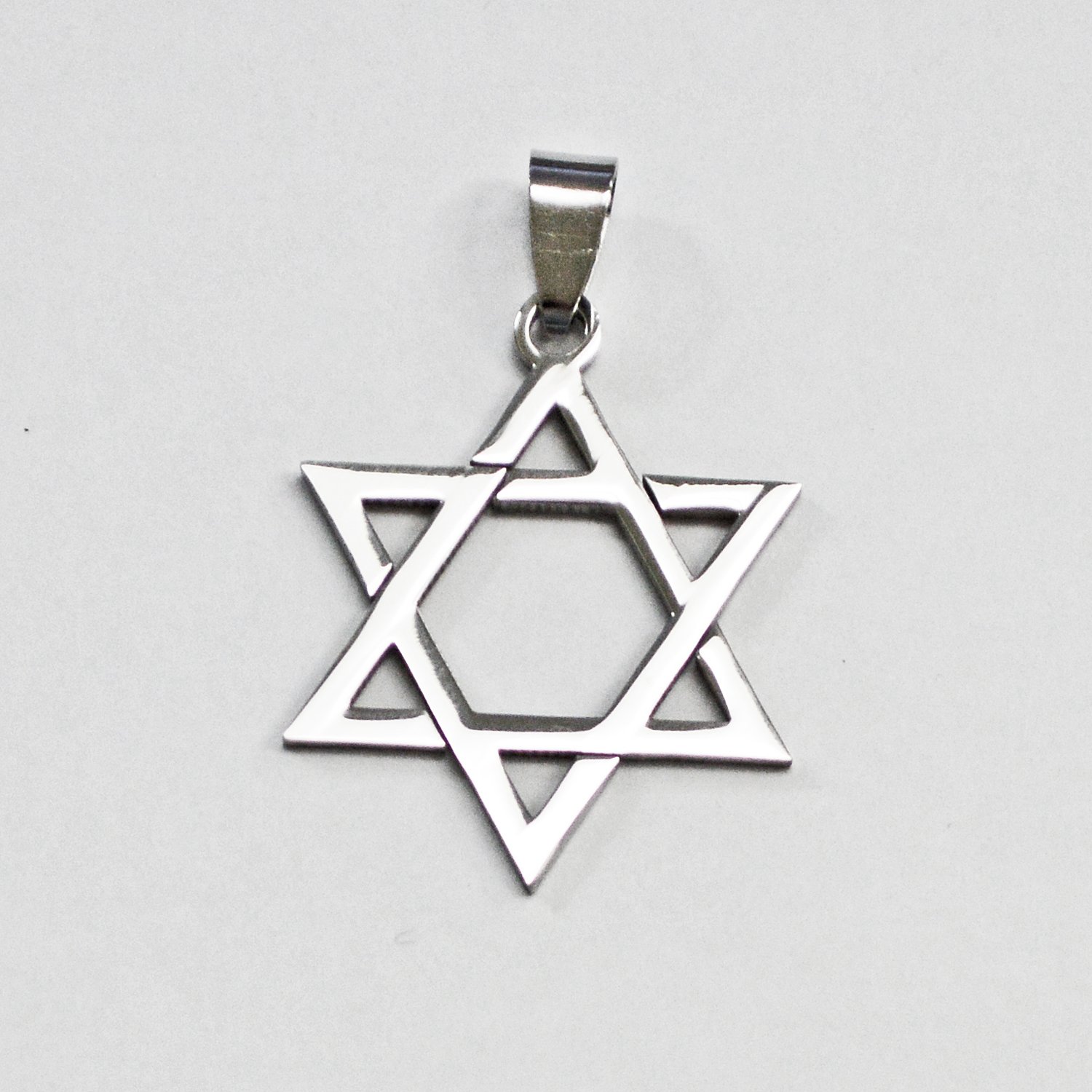 Star of David Pendant Stainless Stee 86-1249
