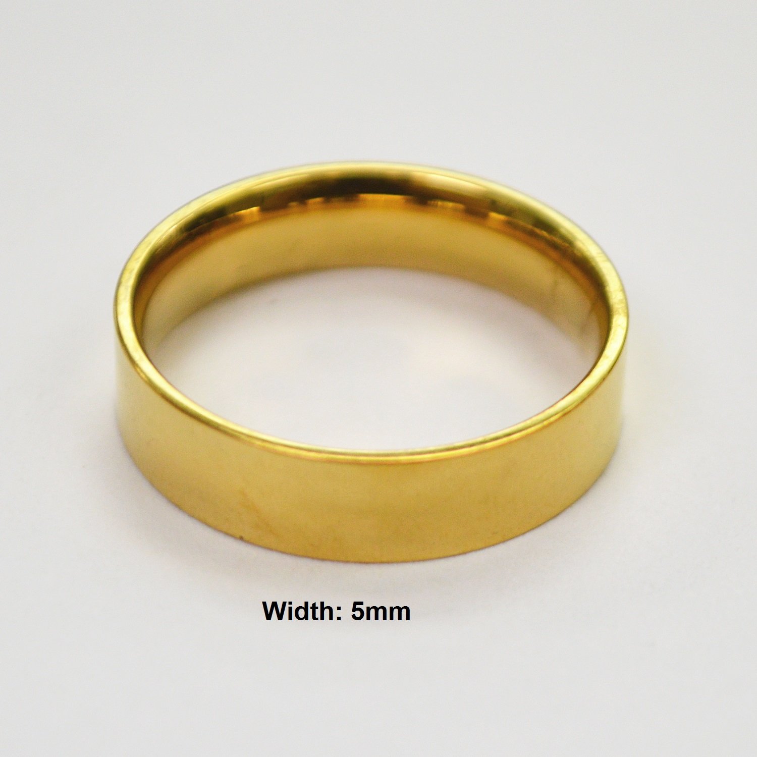 5MM GOLD FLAT BAND RING 81-827-5