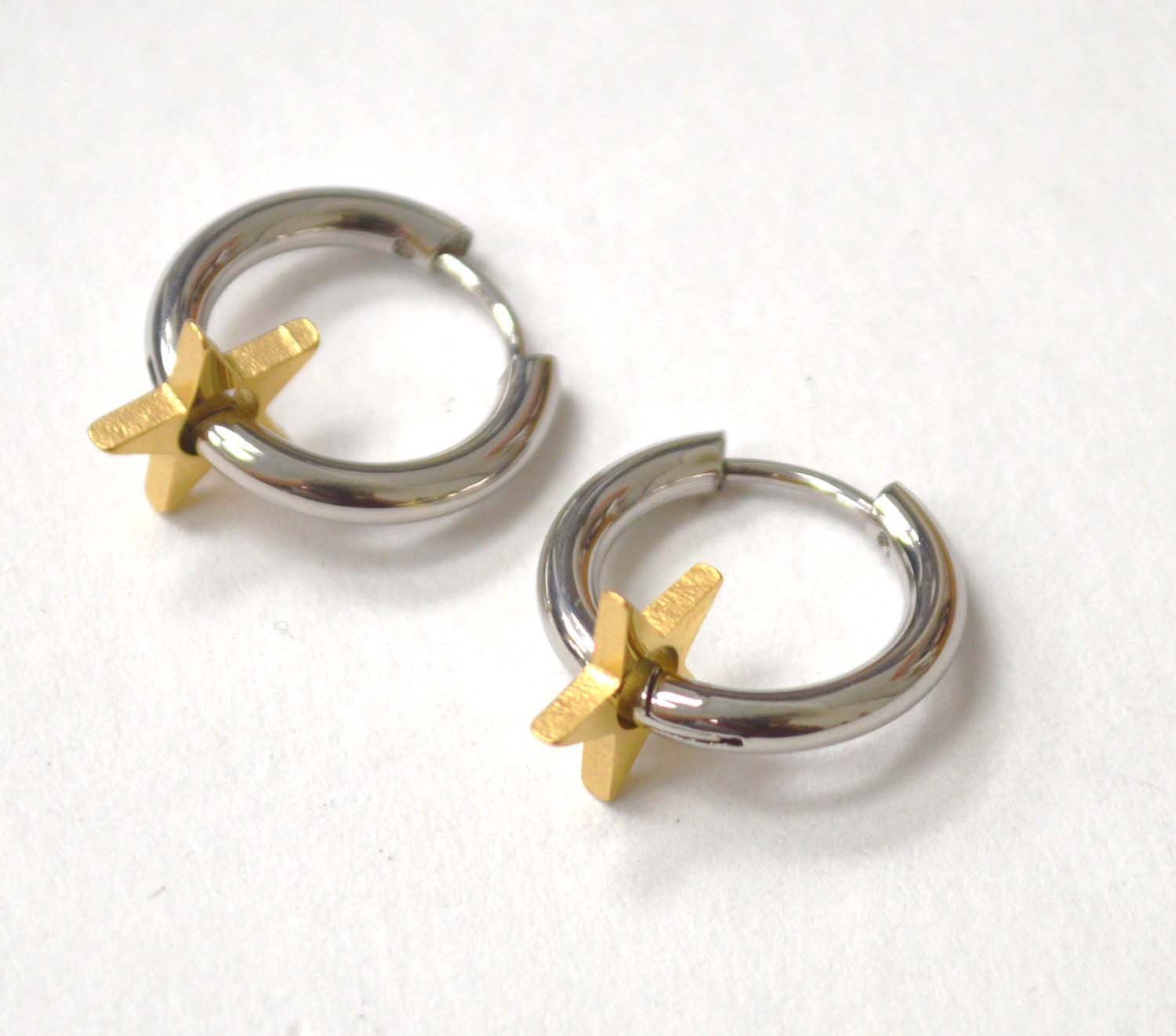 Hoop Stainless Steel Earrings 83-902