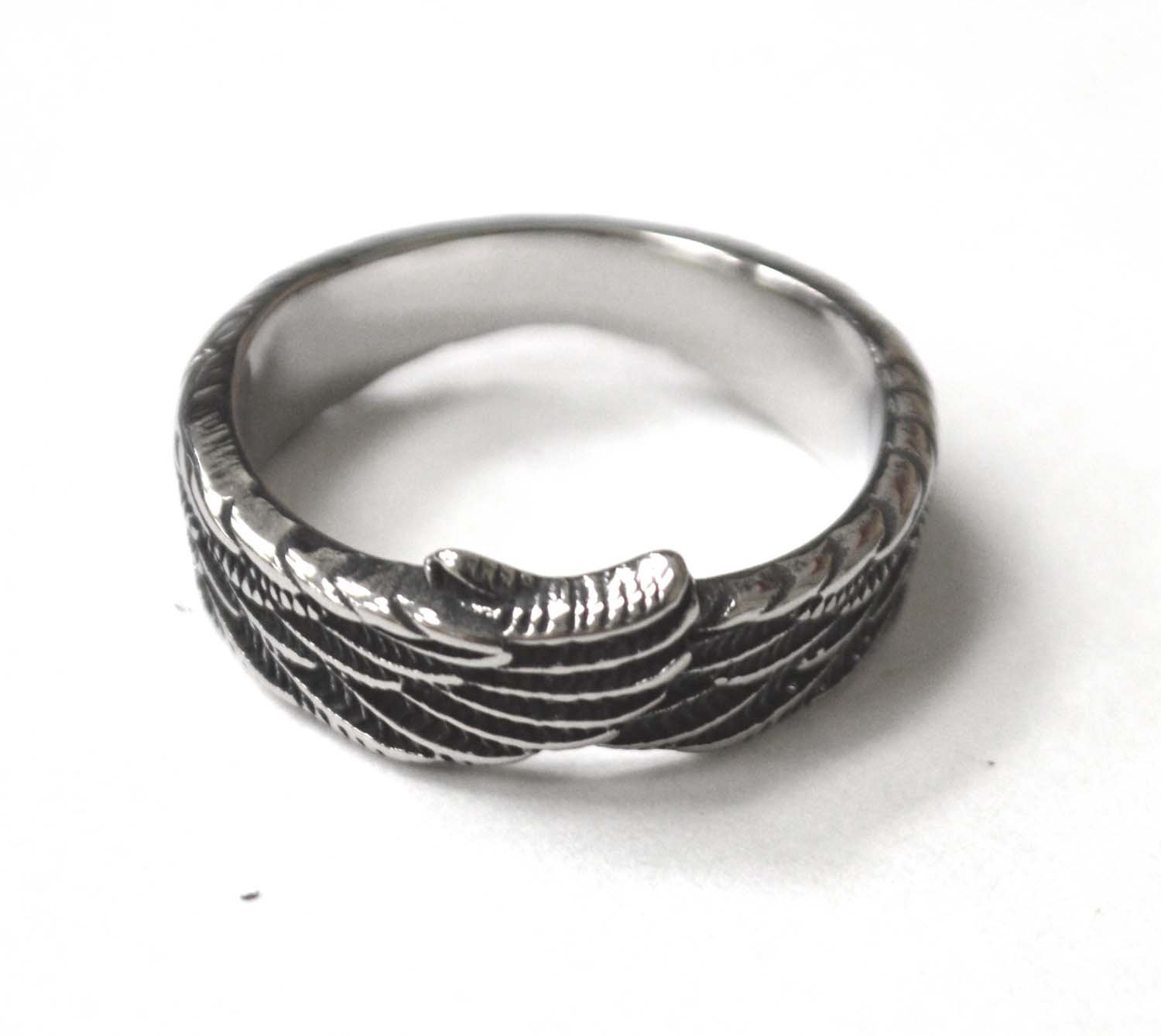 Wing Stainless Steel Ring 81-1562S
