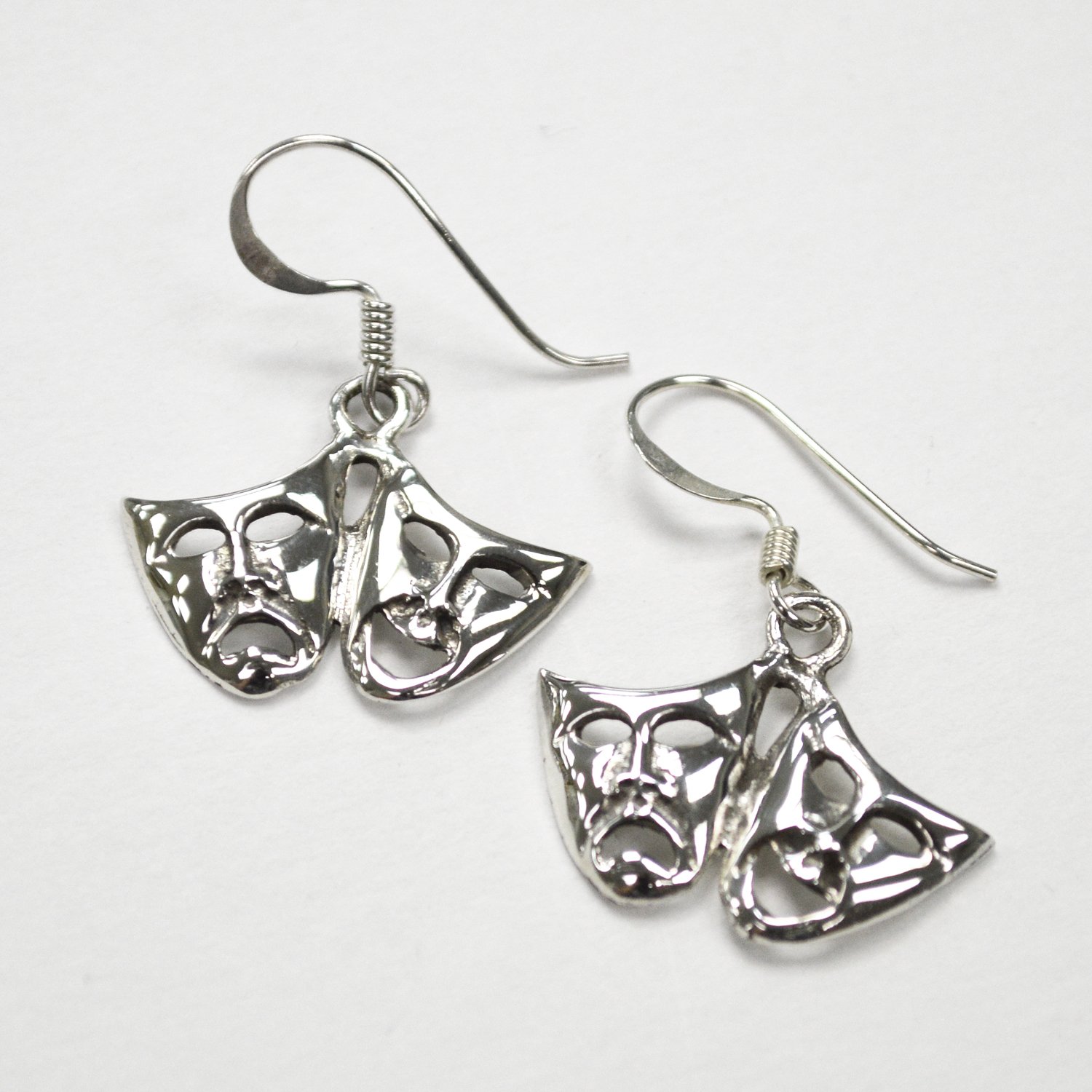 Comedy Tragedy Dangling Earring 53-5148